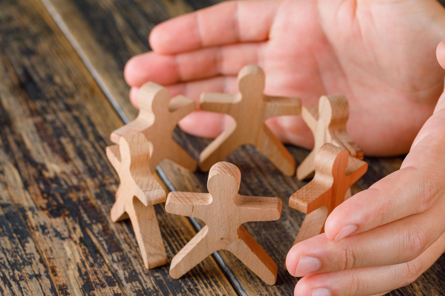 Community partnerships with local organizations working together